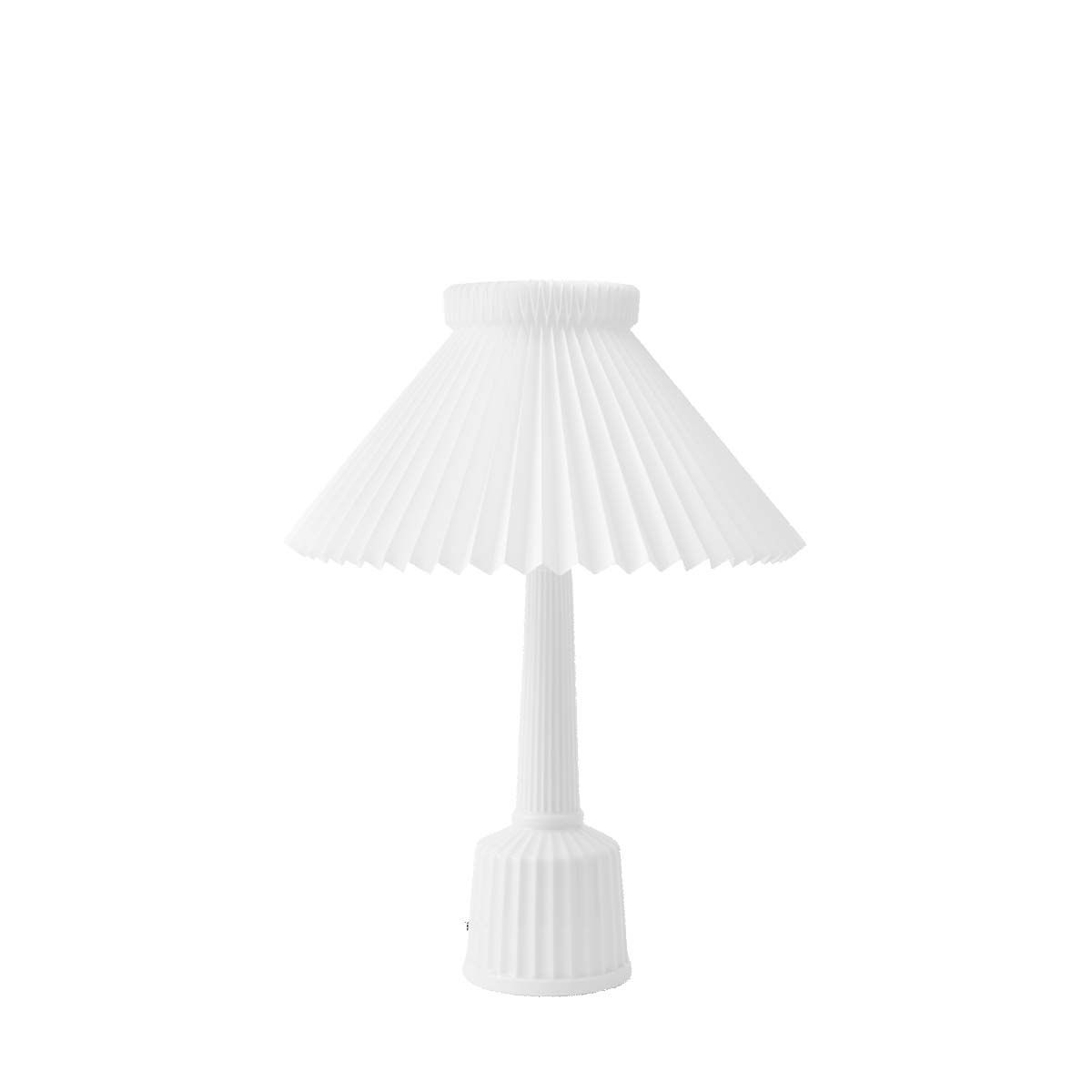 Lyngby Porcelæn - Esben Klint Lampe H46 hvid porcelæn