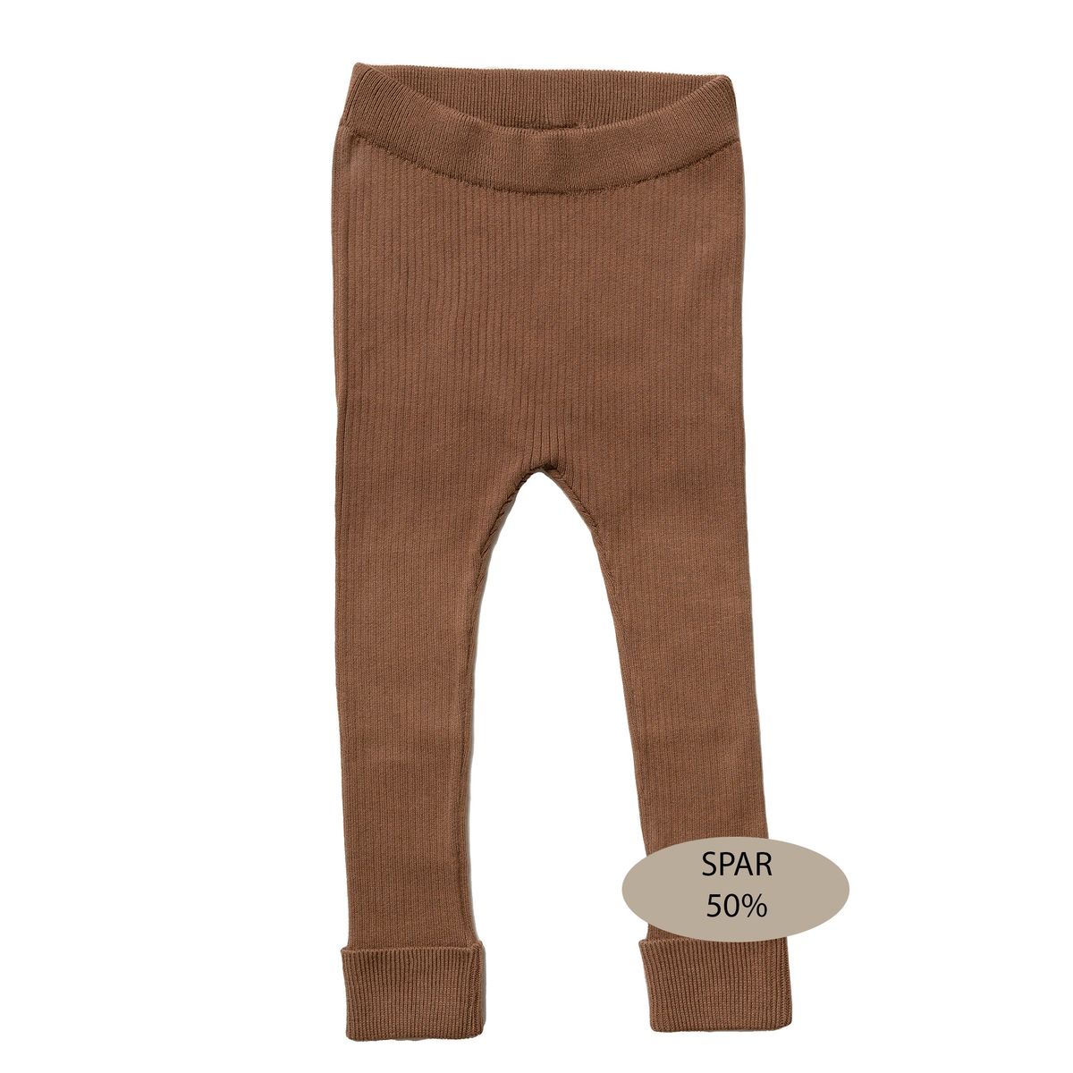 Lynge leggings 50% - Brown / 98