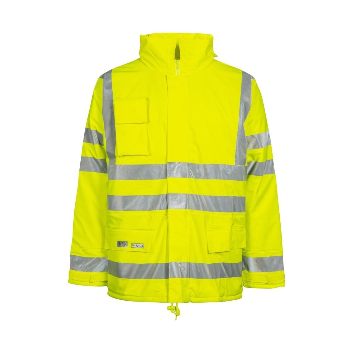 Lyngsøe Hi-vis Vinterregnjakke PU m foer LR28