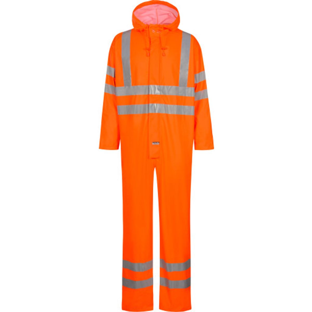 Lyngsøe PU heldragt, High-Vis orange, klasse 3, str. 3XL