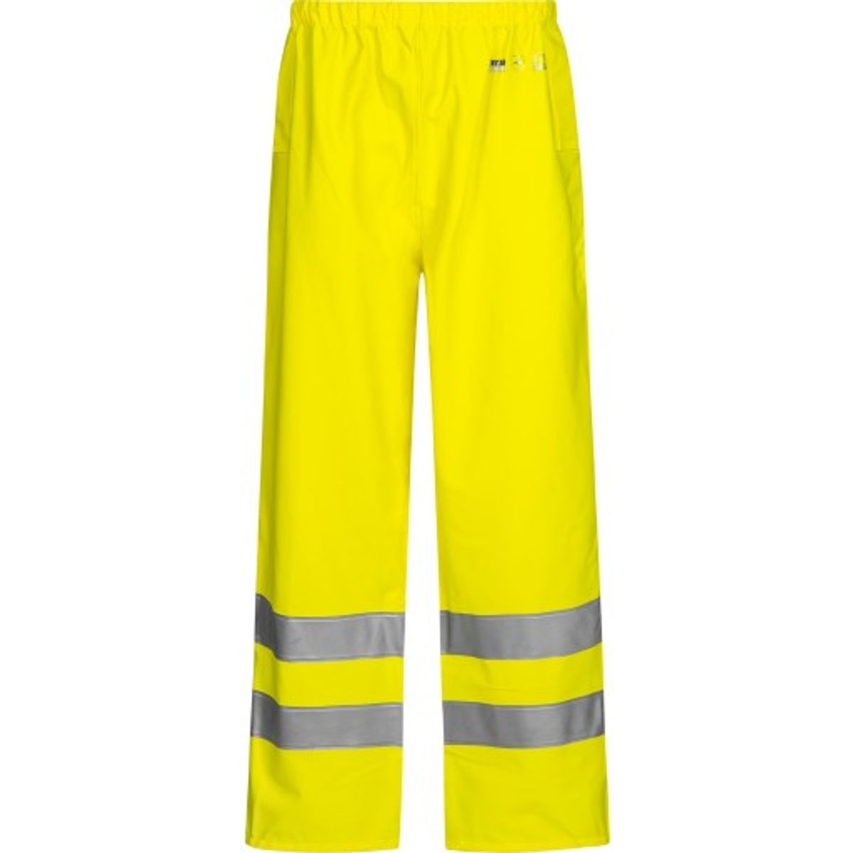 Lyngsøe PU/PVC regnbuks LR9052, High-vis gul kl. 2, str. 2XL