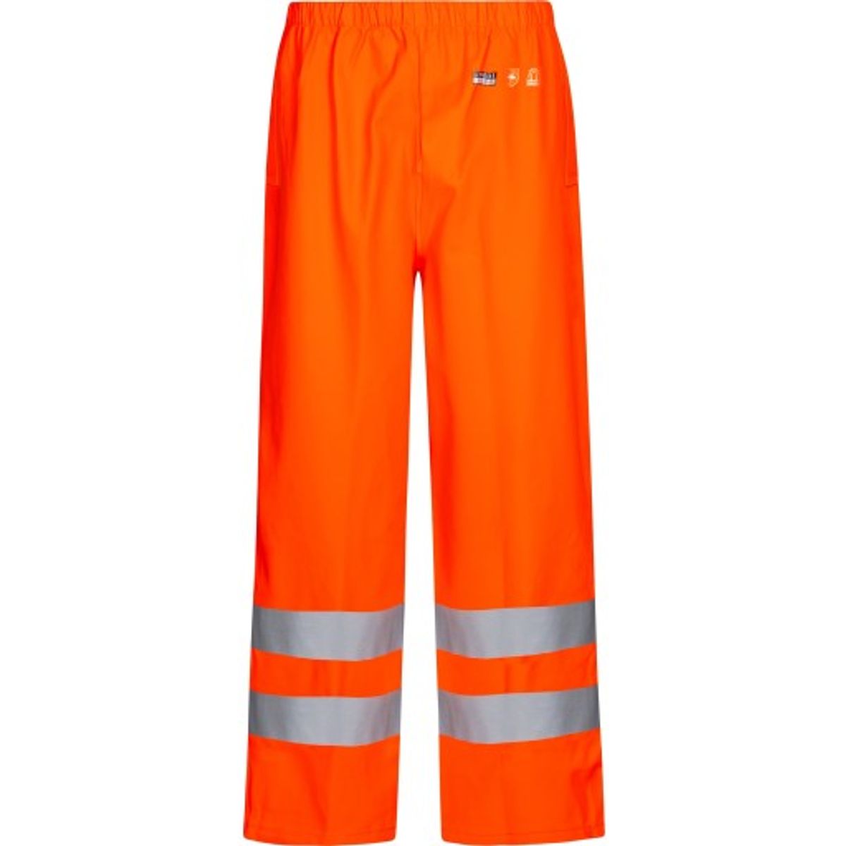 Lyngsøe PU regnbuks, High-Vis orange, klasse 2, str. 2XL