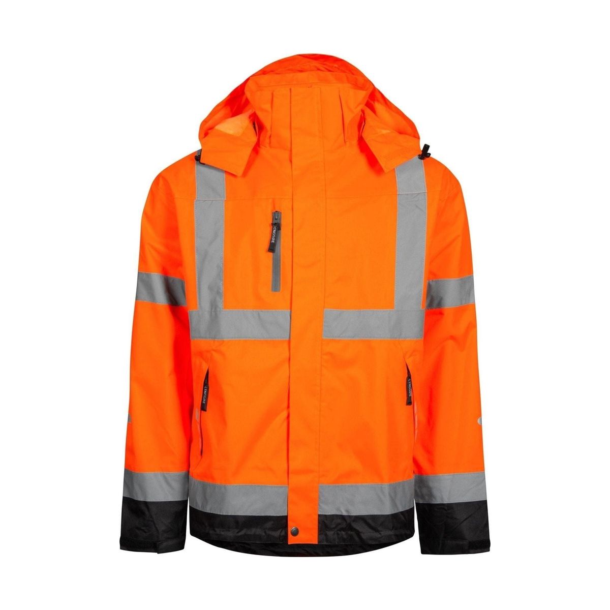 Lyngsøe åndbar Hi-vis regnjakke FOX6055