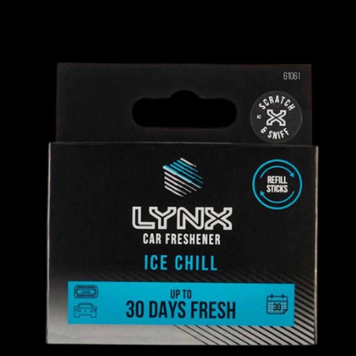 Lynx Ice Chill Refill Luftfrisker til Bil - 2 stk