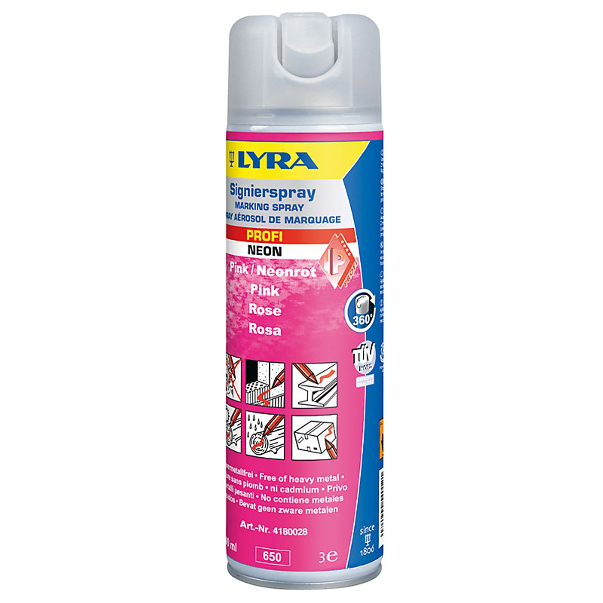 Lyra Markeringsspray Pink - 500 ml