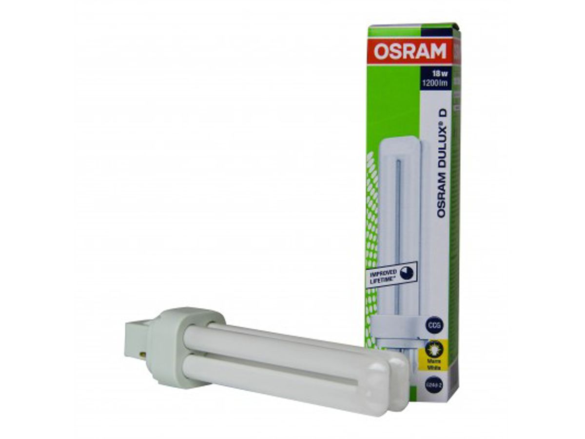 Lysrør Osram Dulux D/E 1w/830