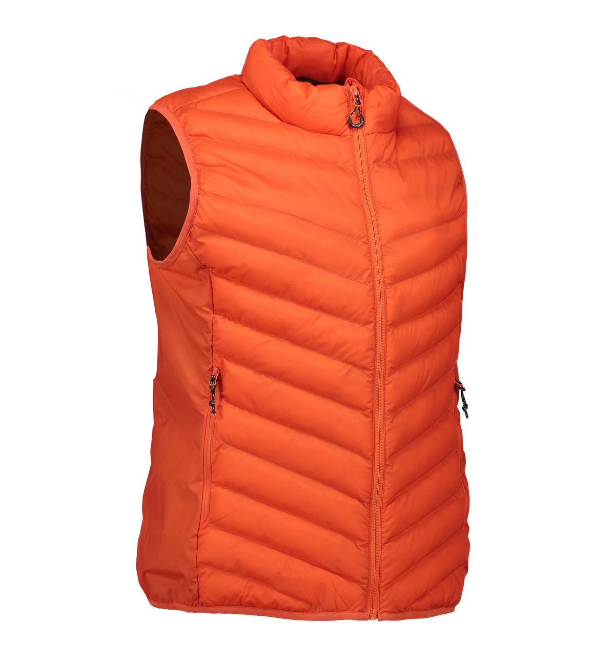 Lækker stretch vest til damer i orange - 2XL