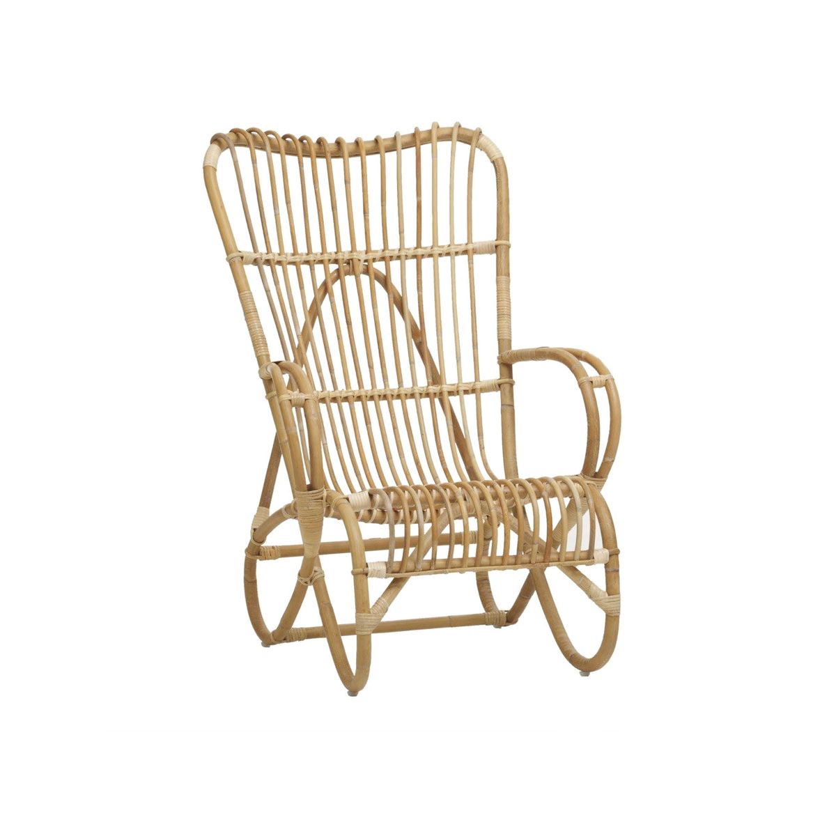 LÆNESTOL MARLENE - VINTAGE RATTAN SERIE - spisebordsstol - Kok Maison - StudioBuus