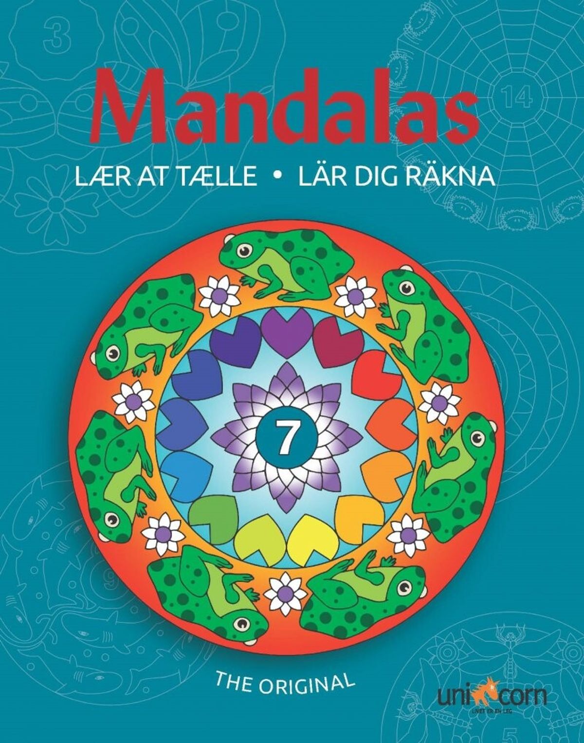 Lær At Tælle Med Mandalas - Diverse - Bog