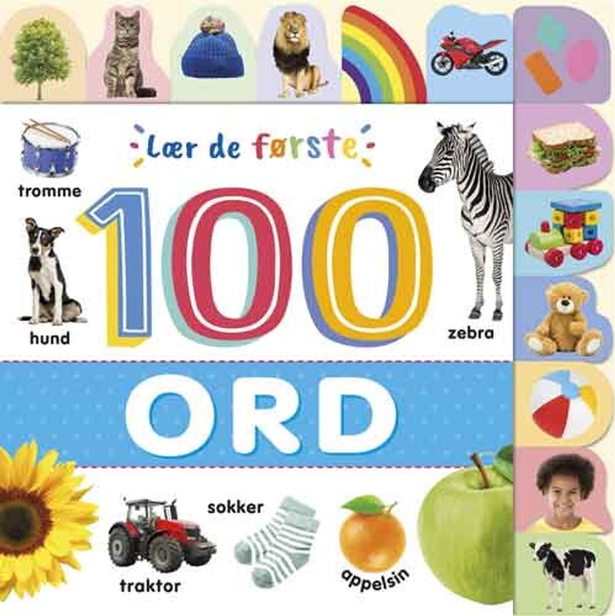 Lær De Første 100 Ord - Forlaget Bolden - Bog