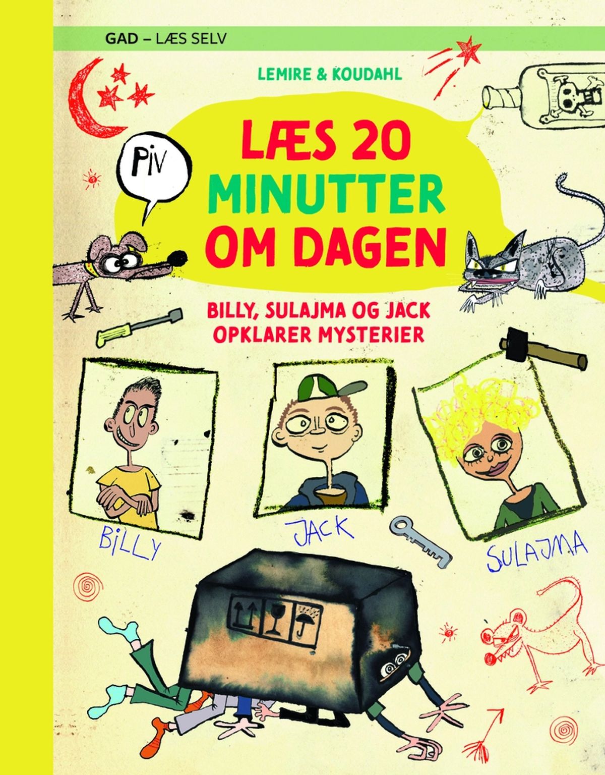 Læs 20 minutter om dagen: Billy, Sulajma og Jack opklarer mysterier