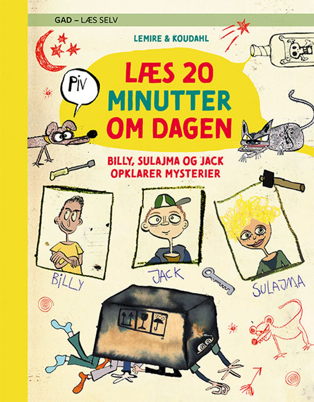 Læs 20 minutter om dagen: Billy, Sulajma og Jack opklarer mysterier