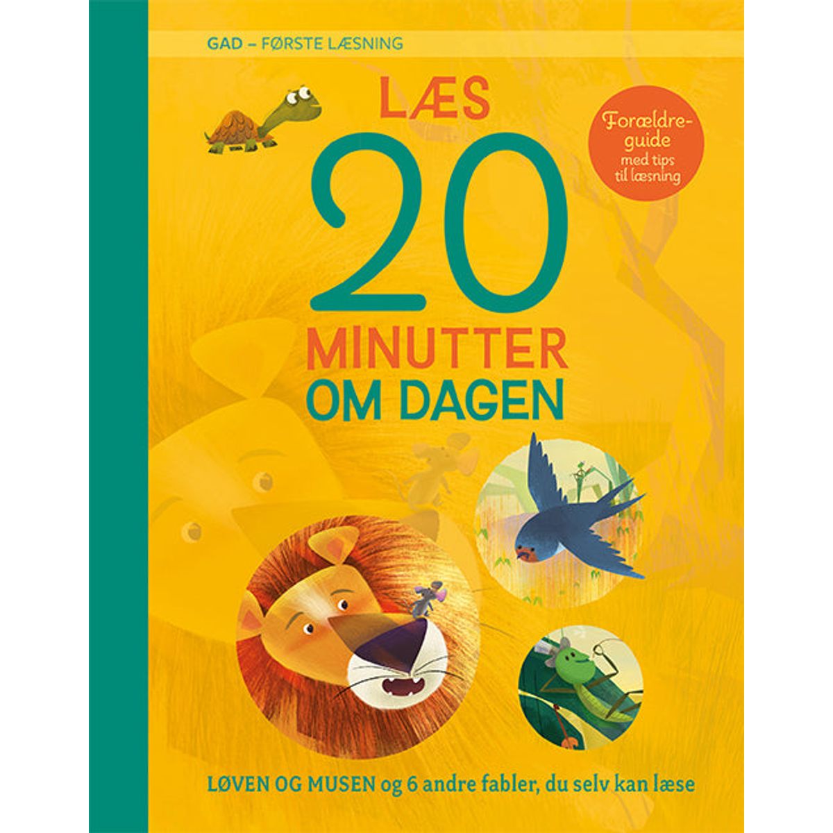 Læs 20 minutter om dagen: Løven og musen og 6 andre fabler, du selv kan læse.