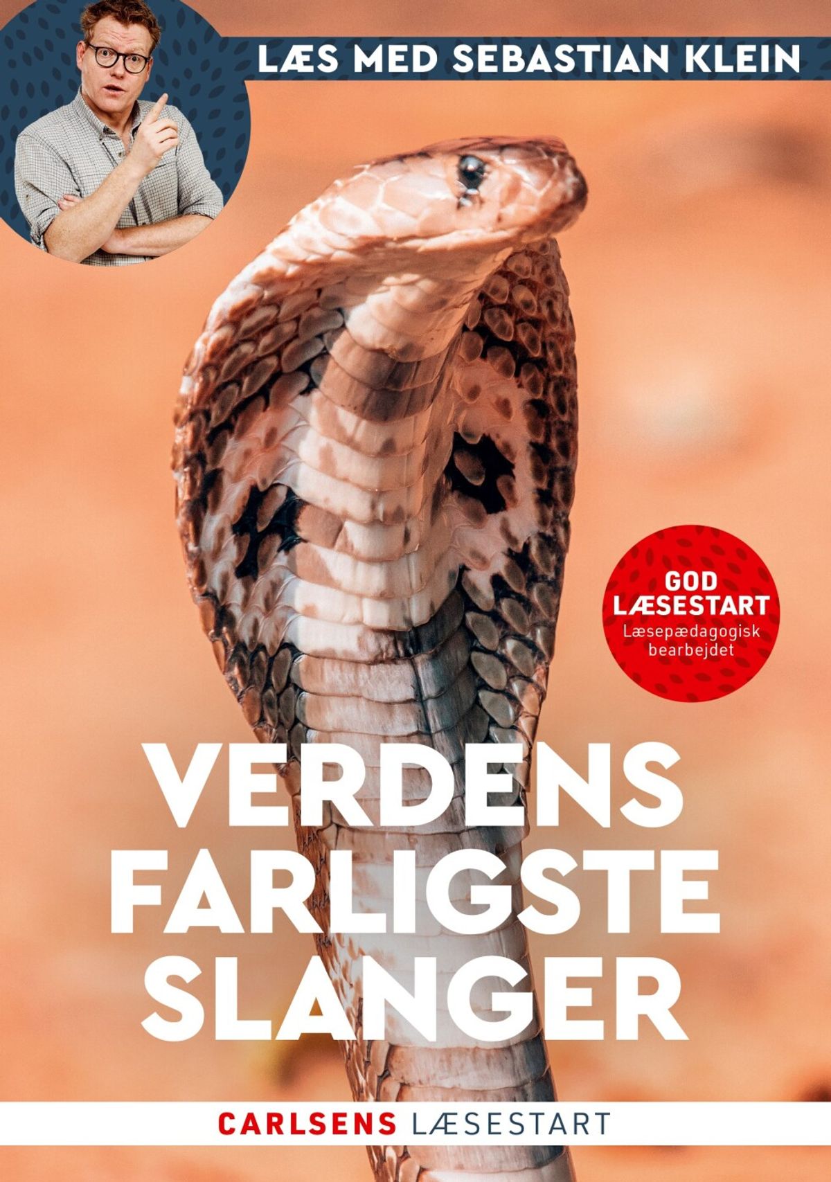 Læs Med Sebastian Klein - Verdens Farligste Slanger - Sebastian Klein - Bog