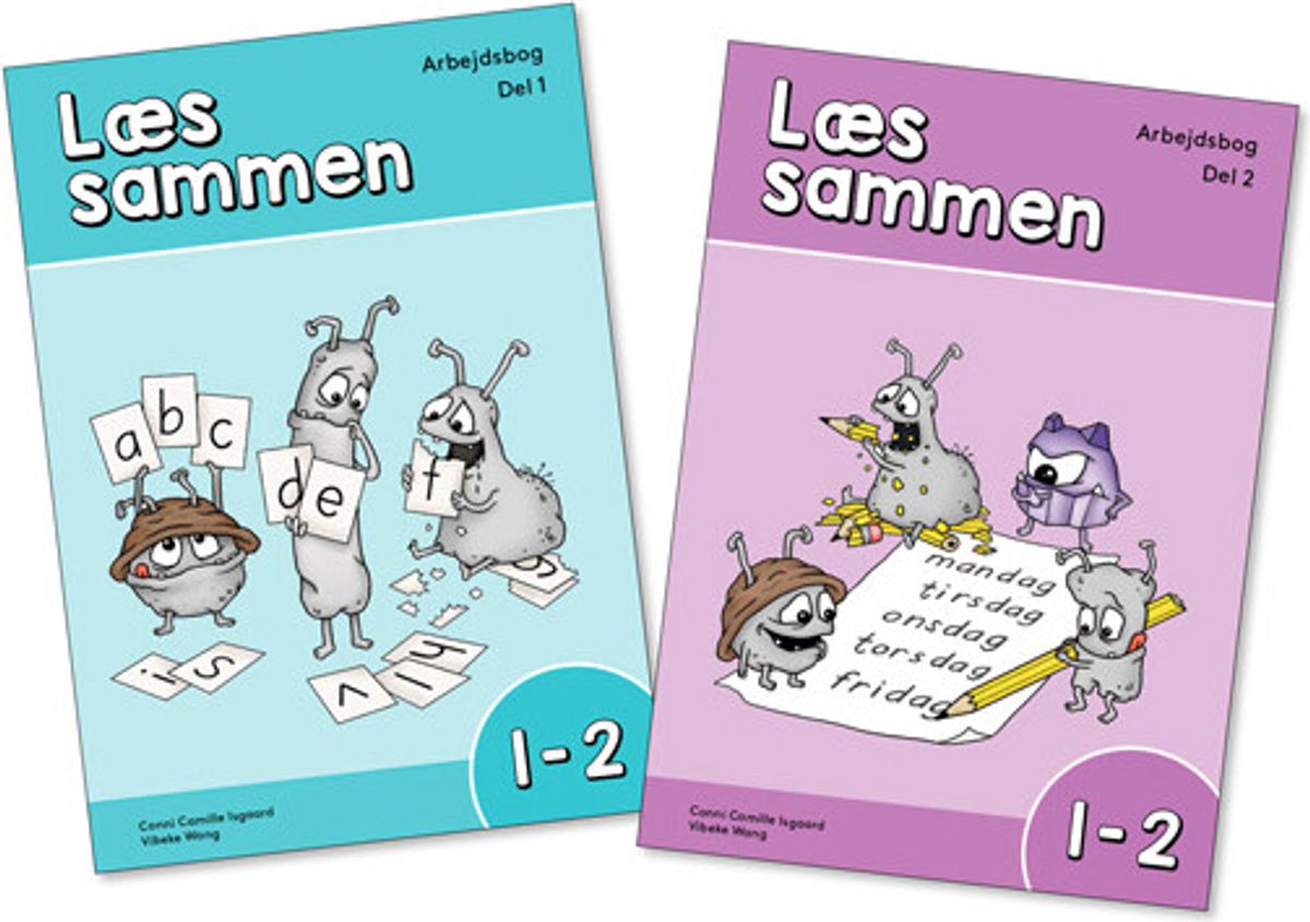 Læs Sammen 1-2 - Arbejdsbog Del 1 Og Arbejdsbog Del 2 - Conni Camille Isgaard - Bog