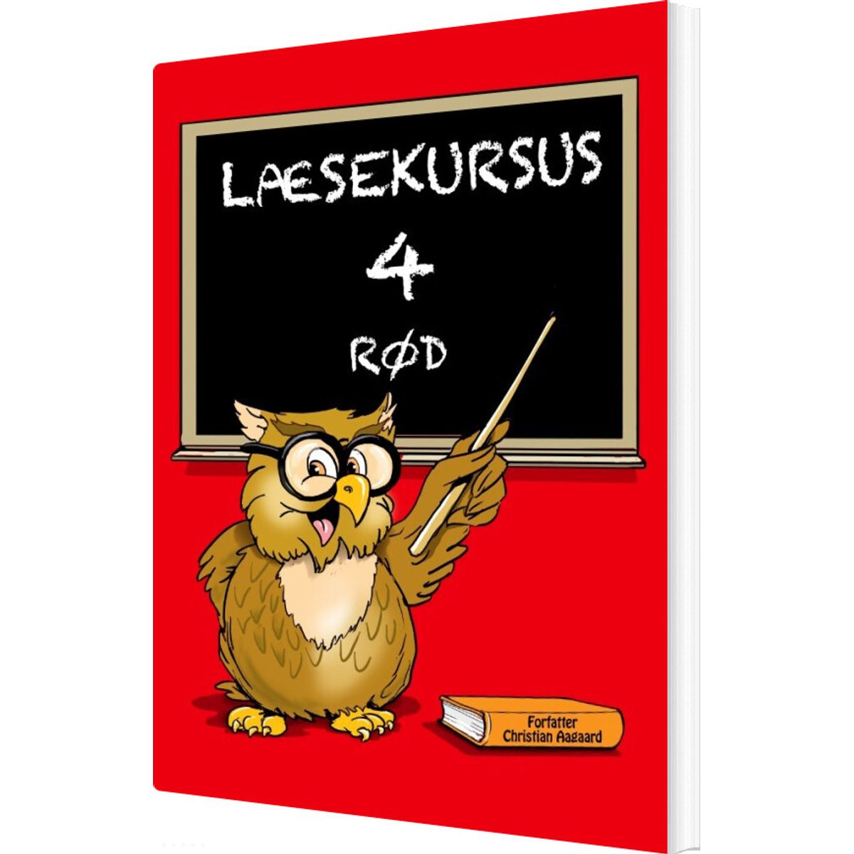 Læsekursus 4, Rødt Læsekursus - Christian Aagaard - Bog