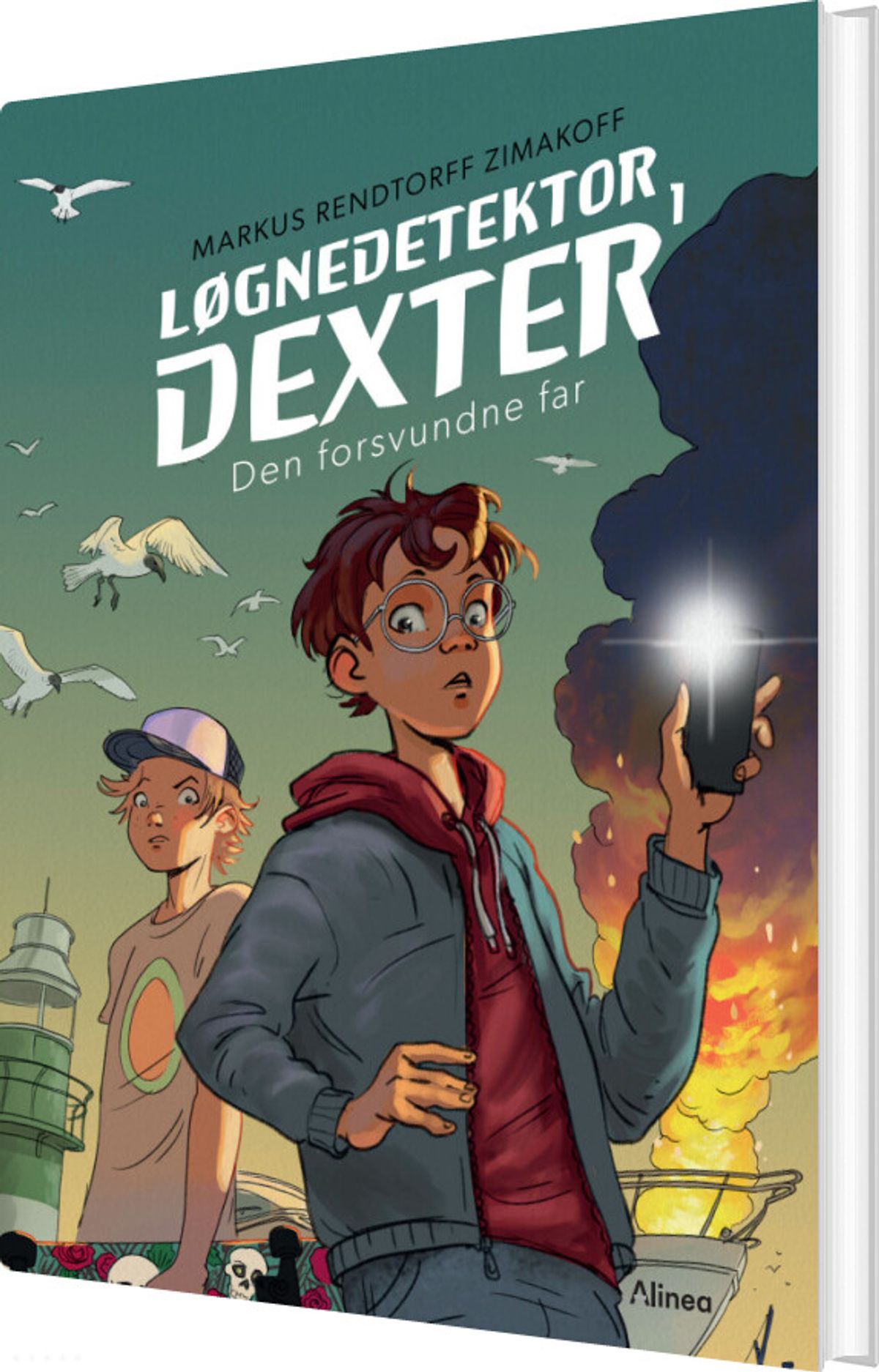 Løgnedetektor Dexter 1, Den Forsvundne Far, Rød Læseklub - Markus Rendtorff Zimakoff - Bog