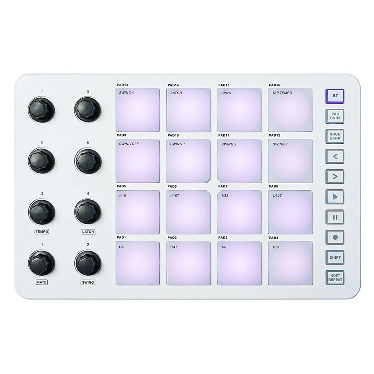 M-vave Pad Midi bluetooth midi-controller