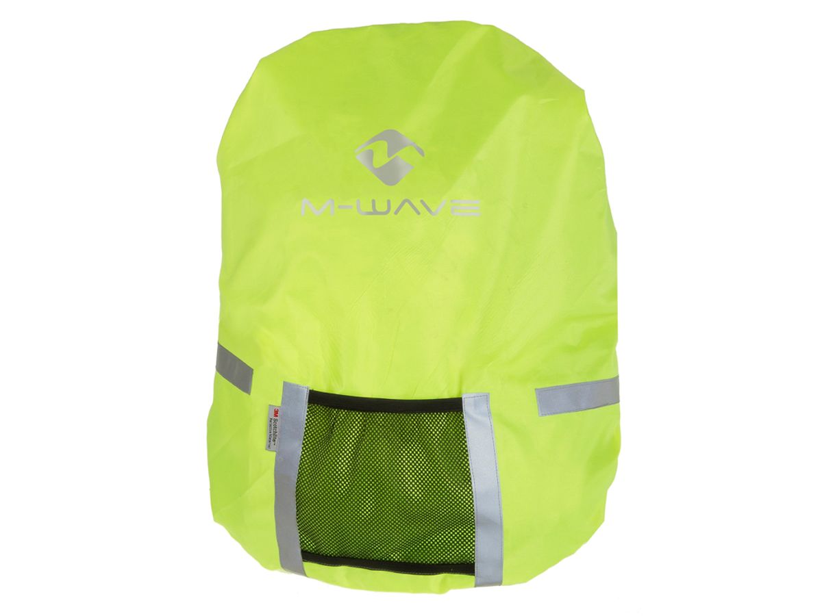 M-Wave Maastricht Protect - Regncover til rygsæk/tasker/kurve - Neongul - Str. One Size