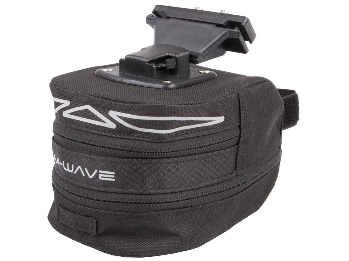 M-Wave Tilburg M - Cykeltaske til sadel - Clip On System - Sort - Str. 1 - 1.7 liter