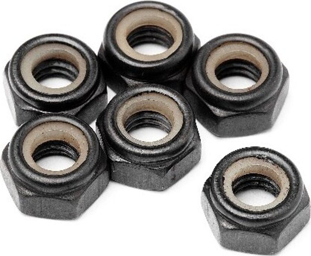 M6 Nuts 6 Pcs - Mv24069 - Maverick Rc