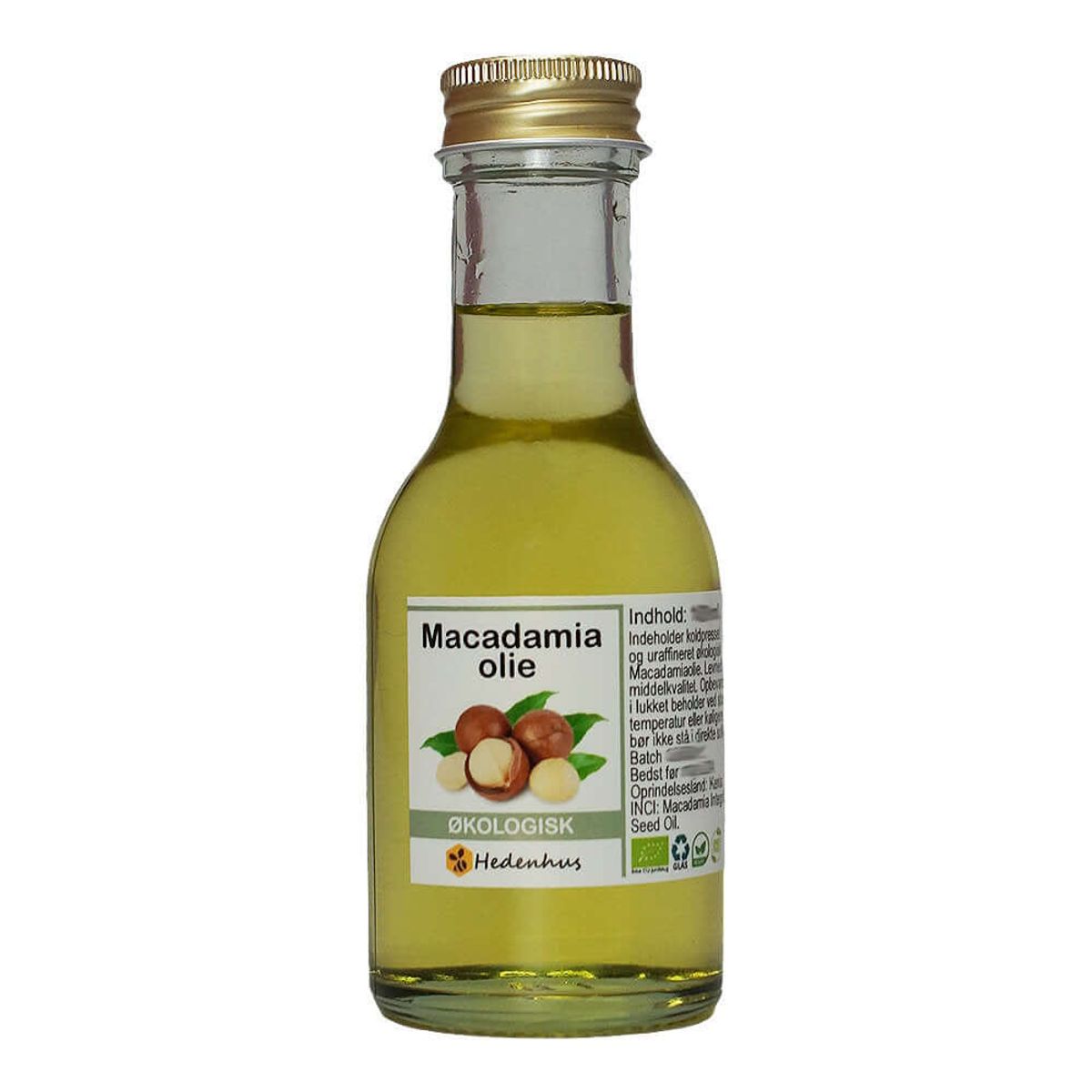 Macadamiaolie - Økologisk - 100 ml