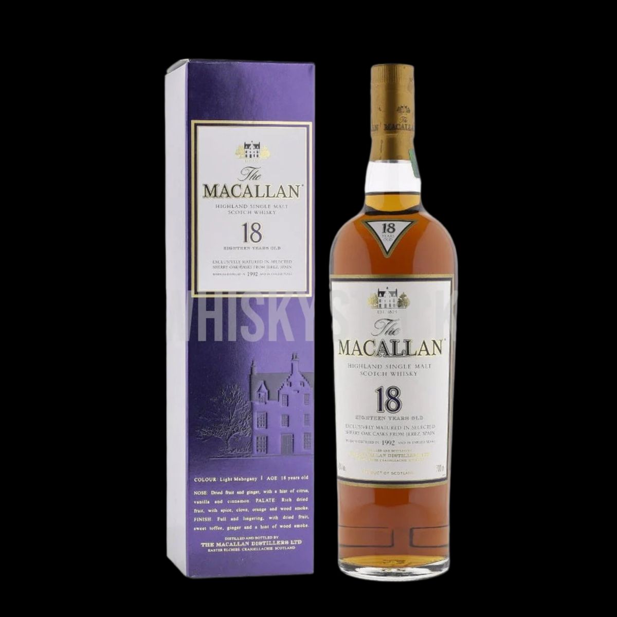 Macallan 18 Year old - Sherry Oak - 1992