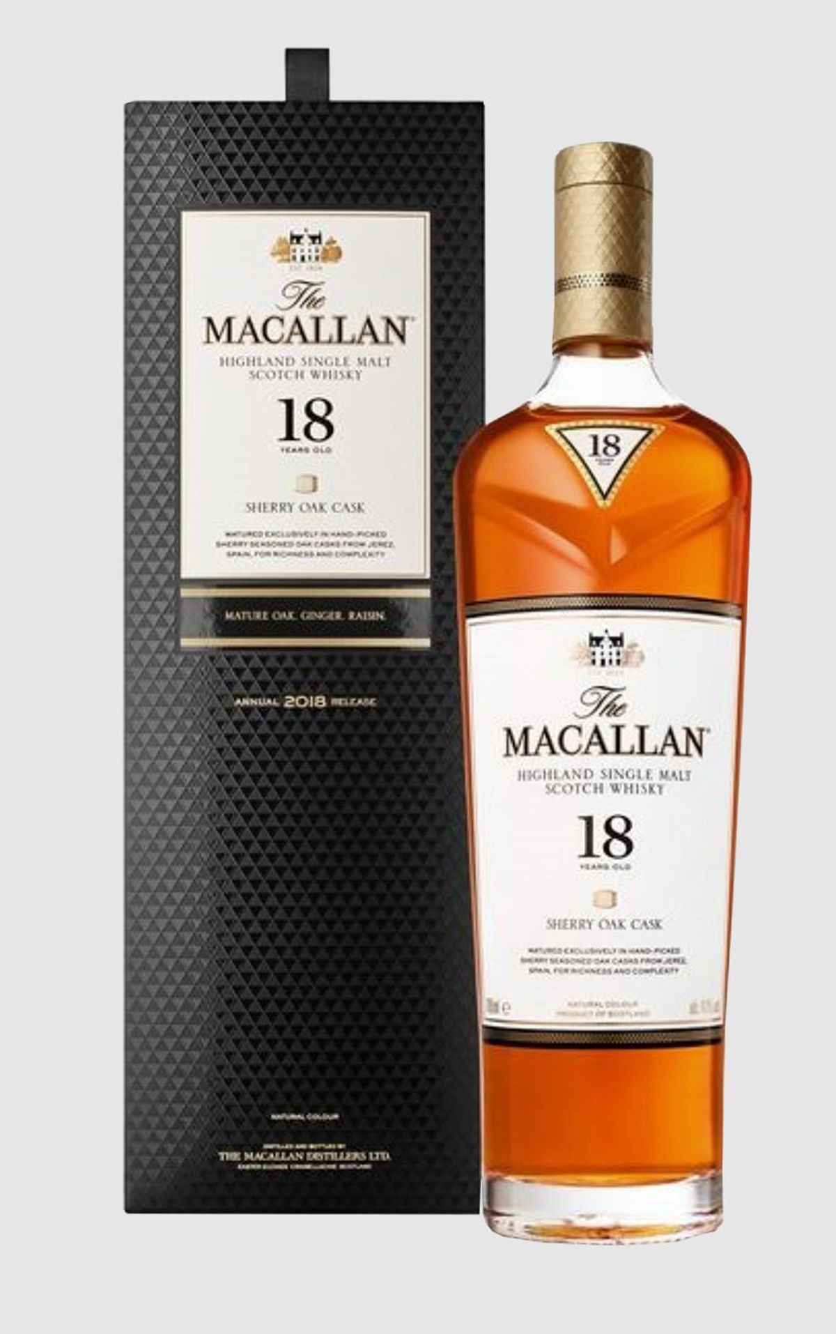 Macallan 18 Års Sherry Oak Cask