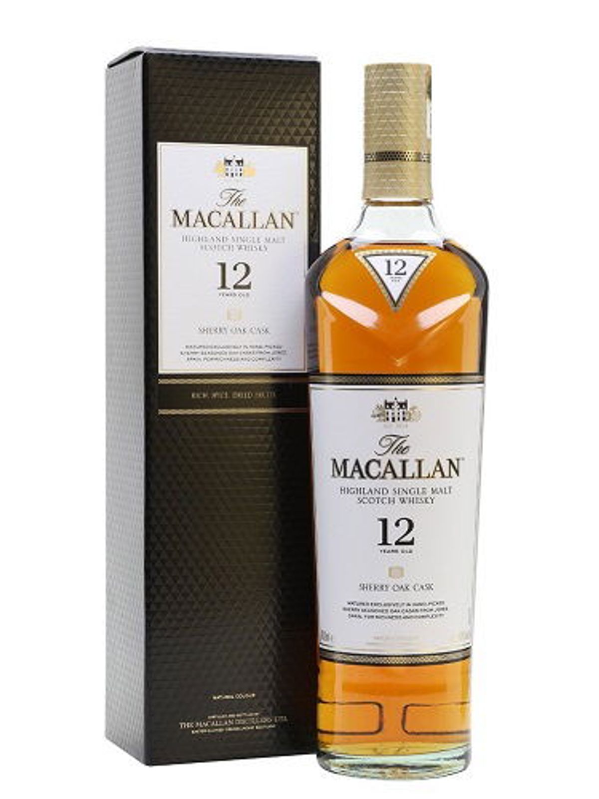 Macallan Sherry Oak 12 Yo Highland Single Malt Fl 70