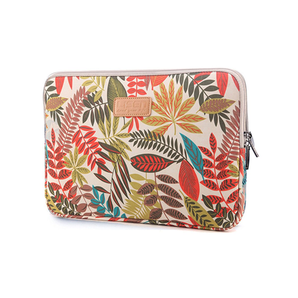 MacBook Air 11" - LISEN&trade; Neopren Floret Sleeve - Beige