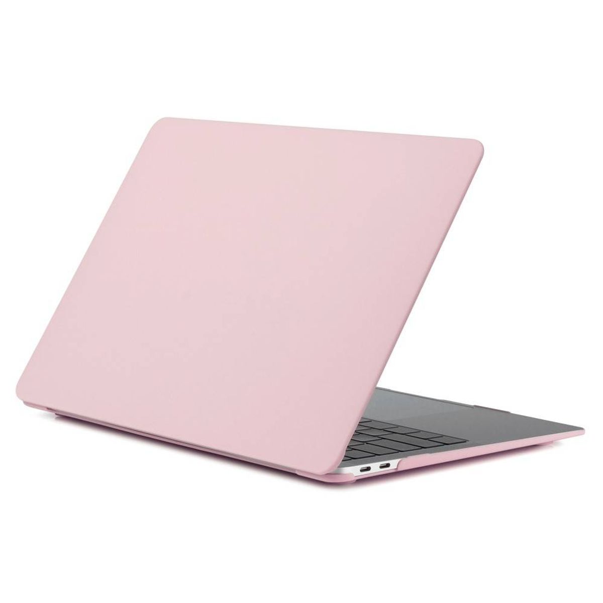 MacBook Air 13 (2020/2019/2018) - Hard cover front + bagside - Lys pink