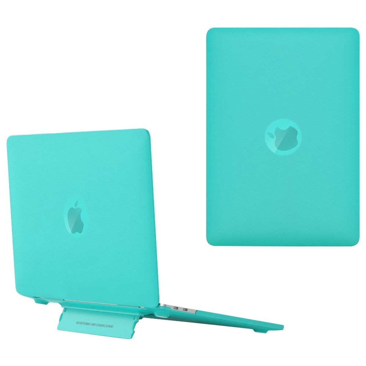 MacBook Pro 13 (2019/2018/2016) - Hard cover til front og bagside med Kickstand - Grøn