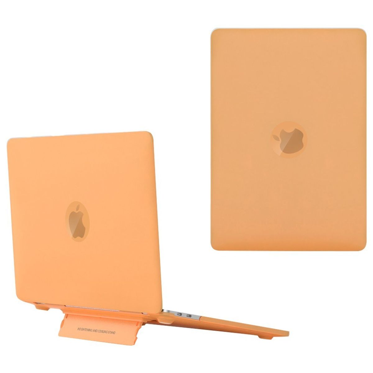 MacBook Pro 13 (2019/2018/2016) - Hard cover til front og bagside med Kickstand - Gul