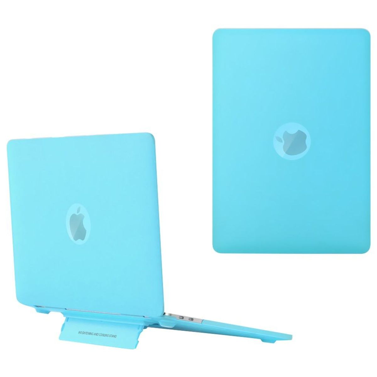 MacBook Pro 13 (2019/2018/2016) - Hard cover til front og bagside med Kickstand - Lyseblå