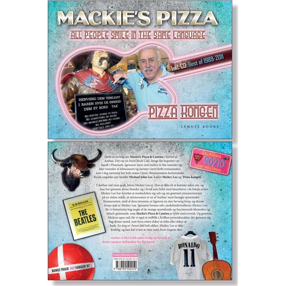 Mackie's Pizza - Pizzakongen - Kirsten Puggaard - Bog