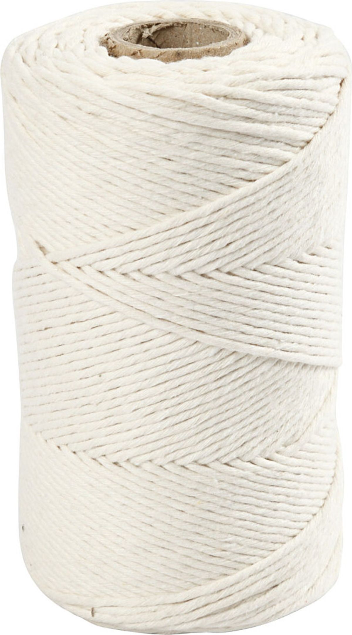 Macramé Snor - L 198 M - ø 2 Mm - Råhvid - 330 G