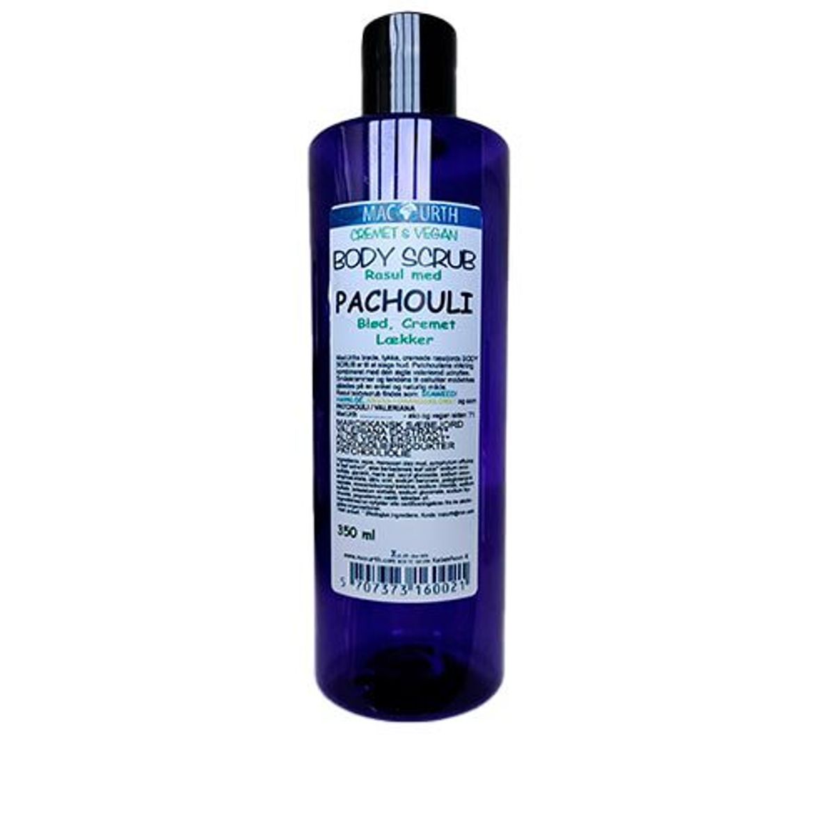 MacUrth Bodyscrub rasul m. pachouili, 350ml