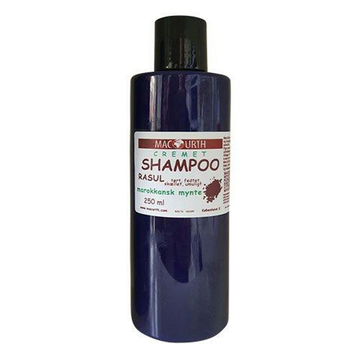 MacUrth Rasul cremeshampoo marokkansk mynte, 250ml