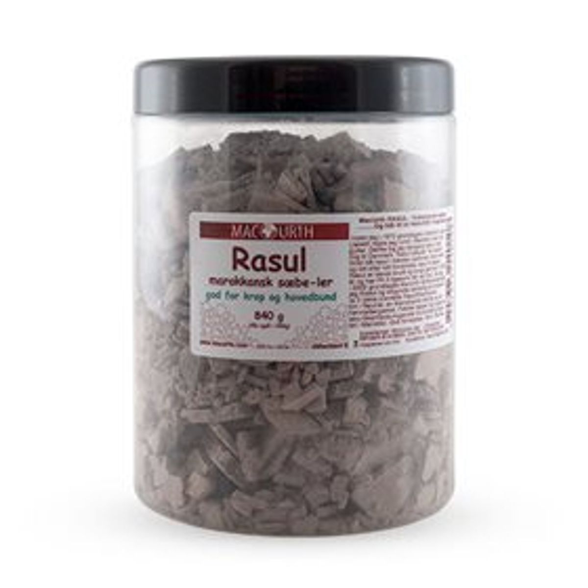 MacUrth Rasul mineralsæbe &bull; 840g.