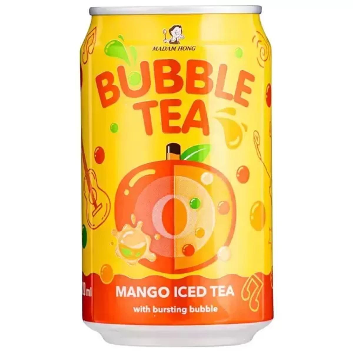 Madam Hong Bubble Tea Mango Iced Tea