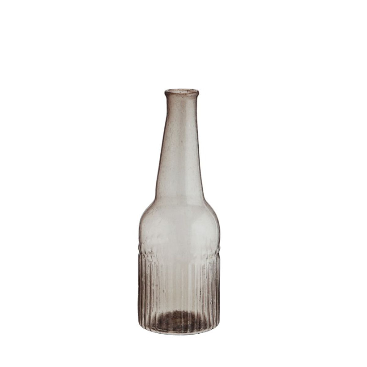 Madam Stoltz Recycled Glas Vase Light Grey