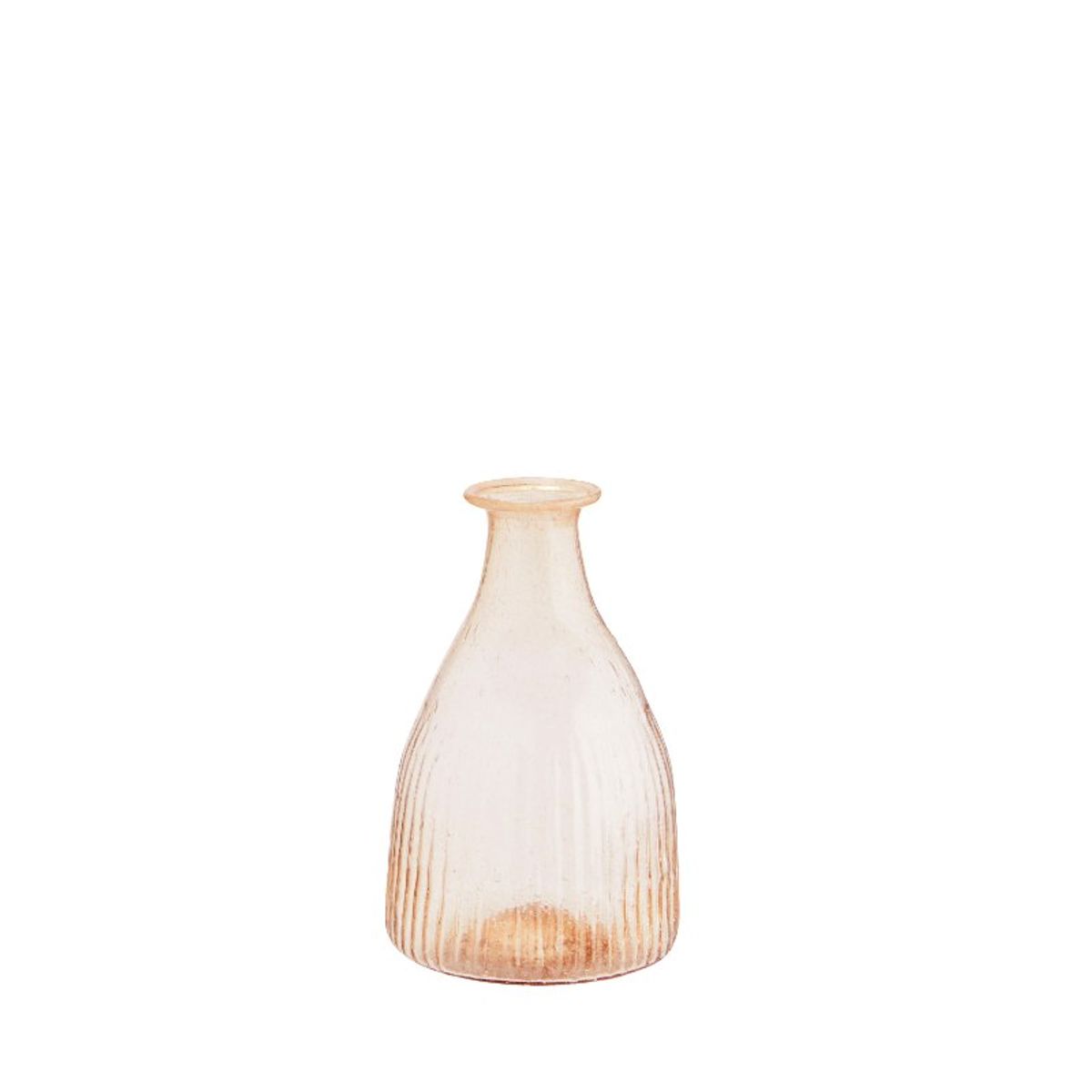 Madam Stoltz Vase I Genbrugsglas - Light Peach