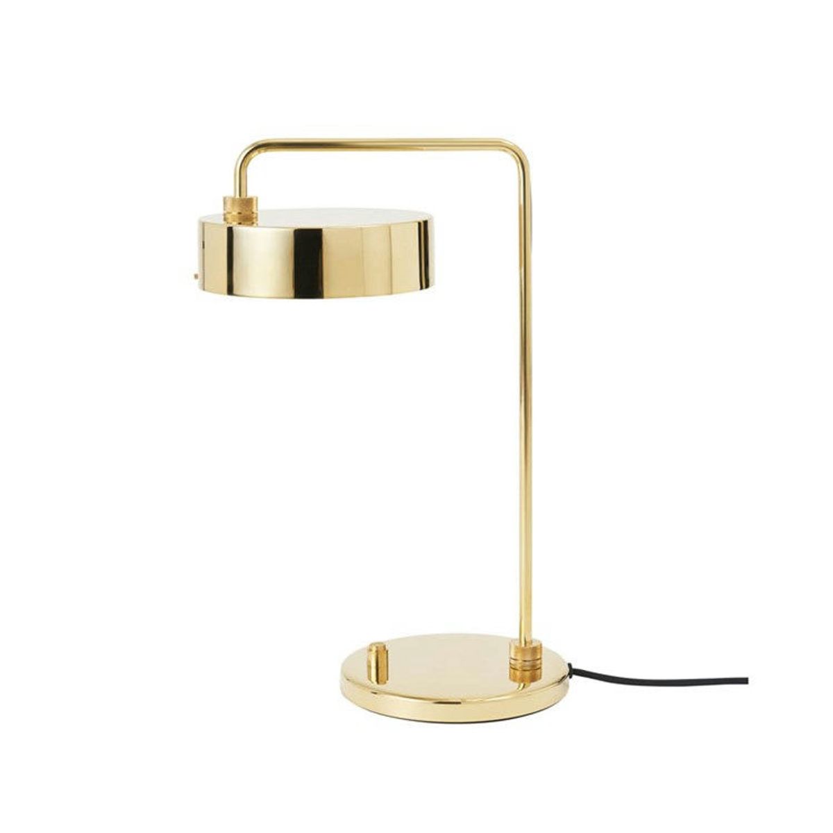 Made By Hand Petite Machine Bordlampe Polished Brass