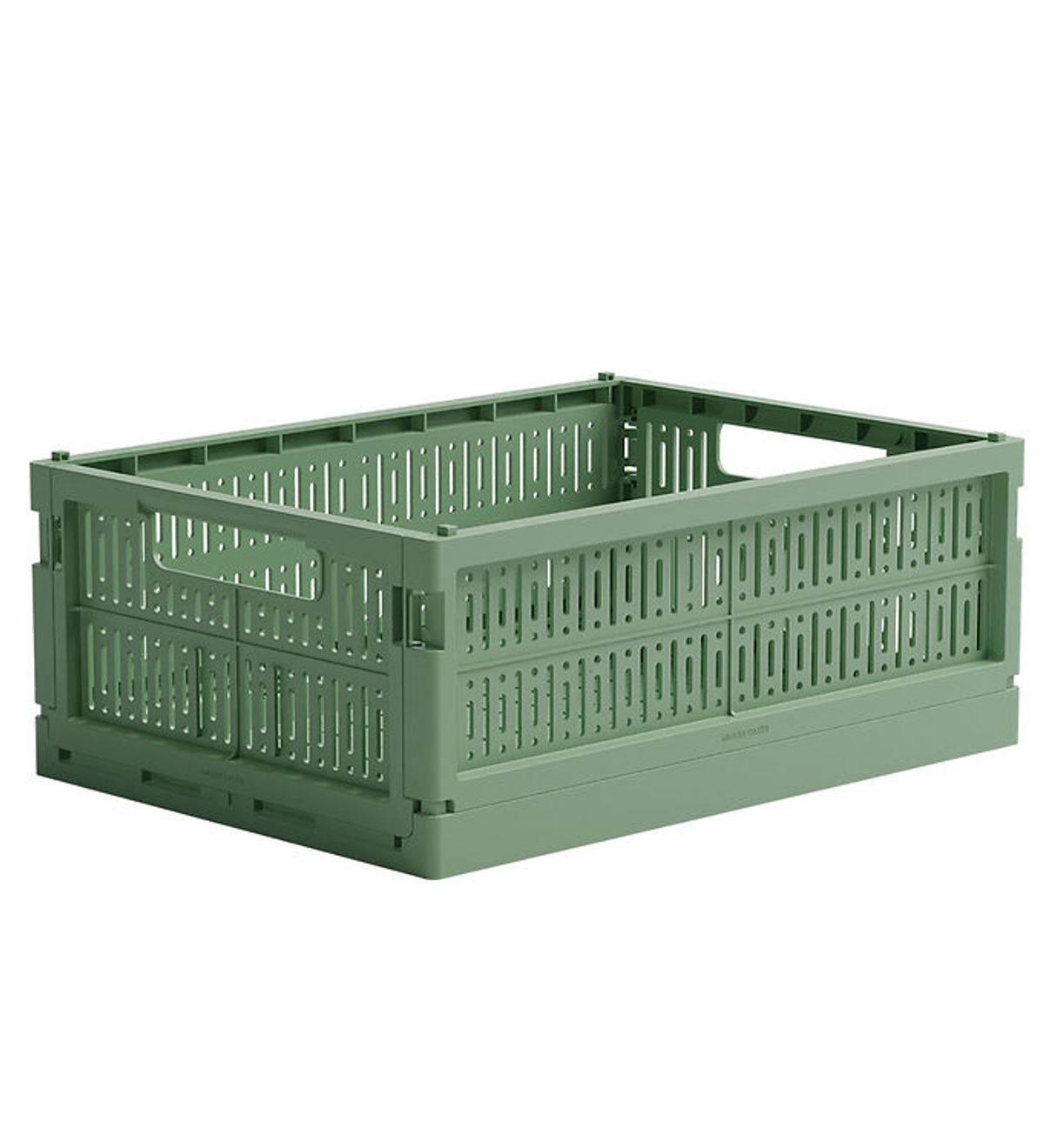 Made Crate Foldekasse - Midi - 33x24x13 cm - Green Bean Green