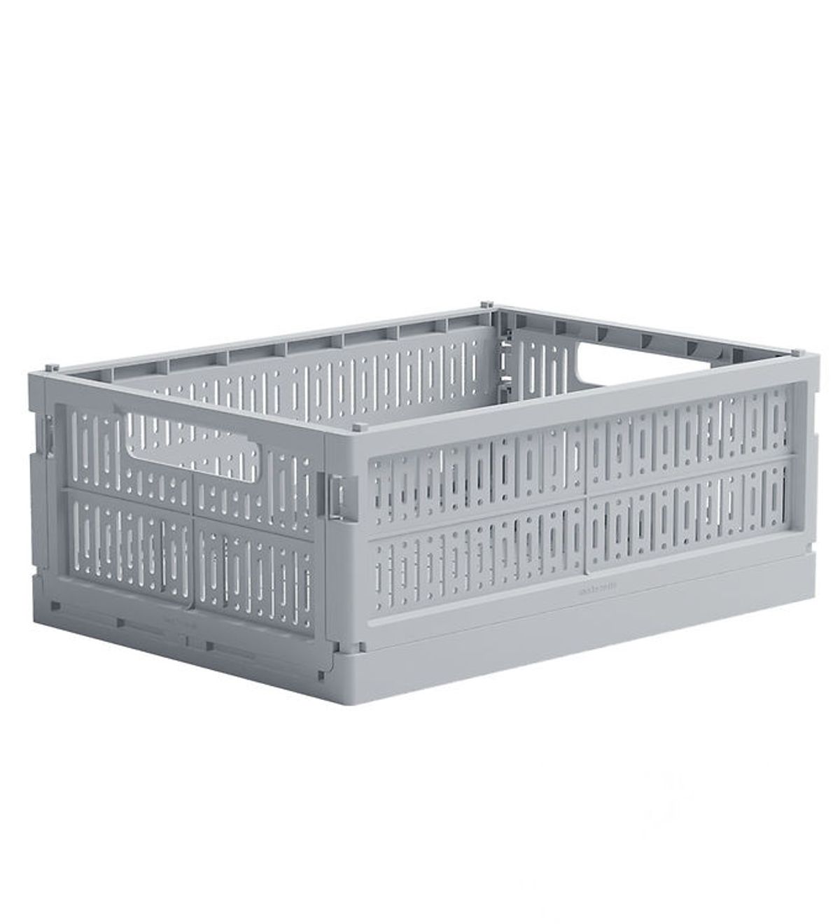 Made Crate Foldekasse - Midi - 33x24x13 cm - Misty Grey