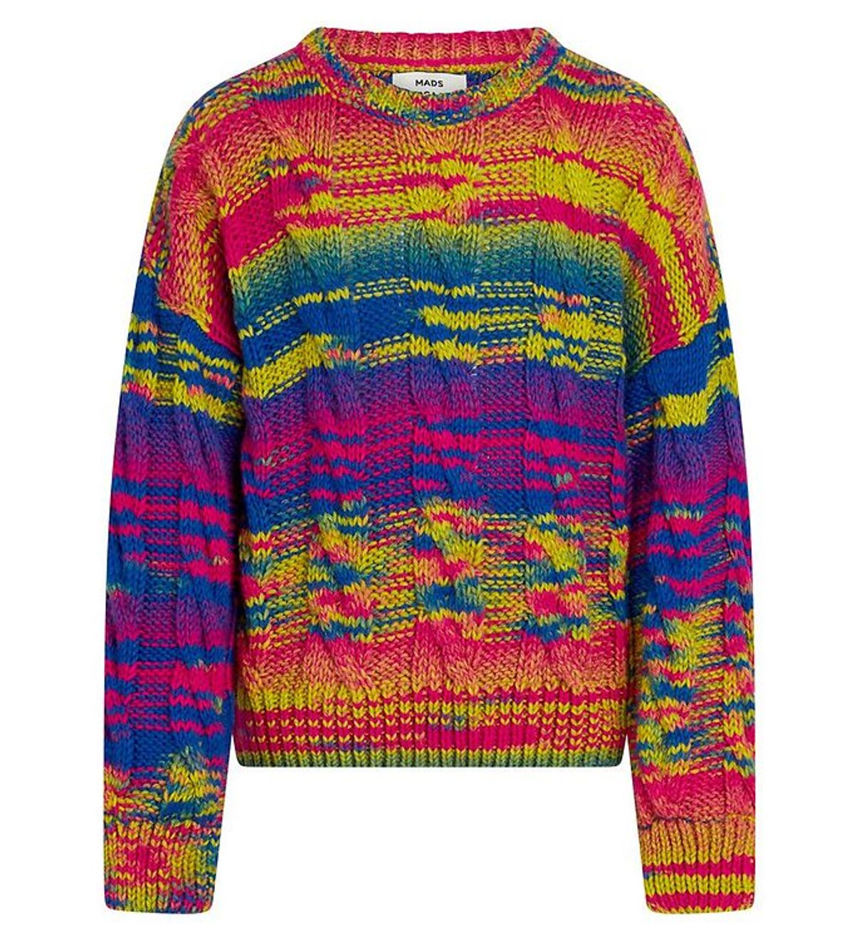 Mads Nørgaard Bluse - Uld/Akryl - Kolly Sweater - Purple Multi