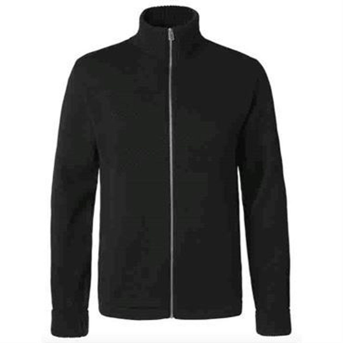 Mads Nørgaard Cardigan Klemens Zip 200860 Black-x-large