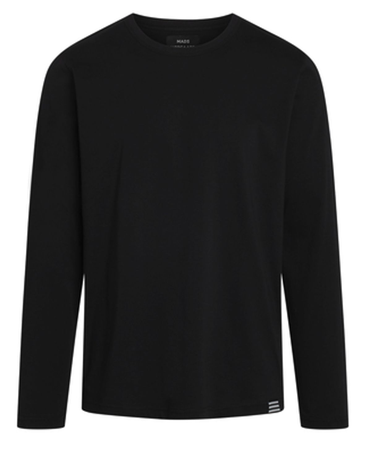 Mads Nørgaard Langærmet T-shirt Thor Organic Black-x-small