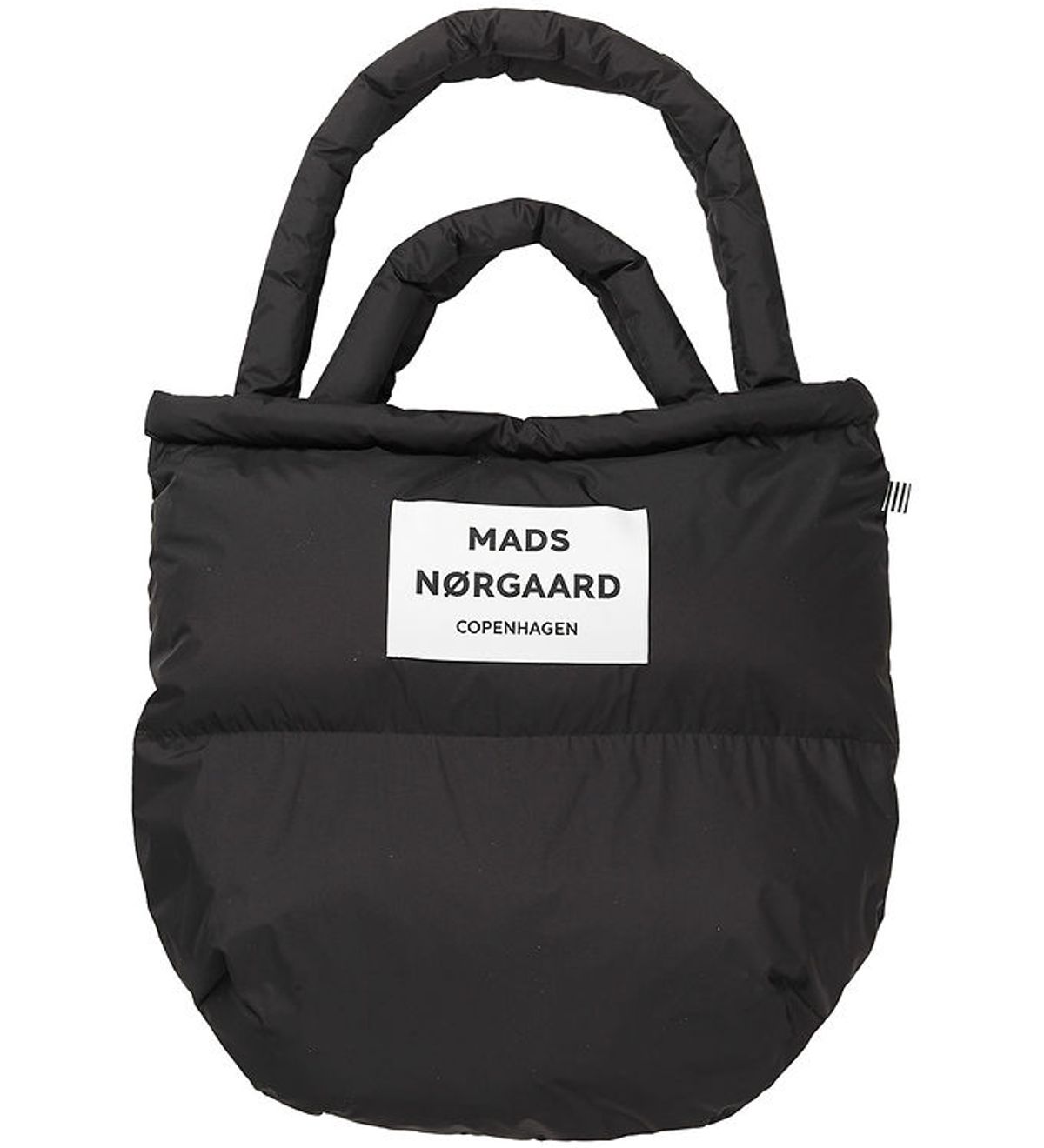 Mads Nørgaard Shopper - Recycle Pillow Bag - Sort