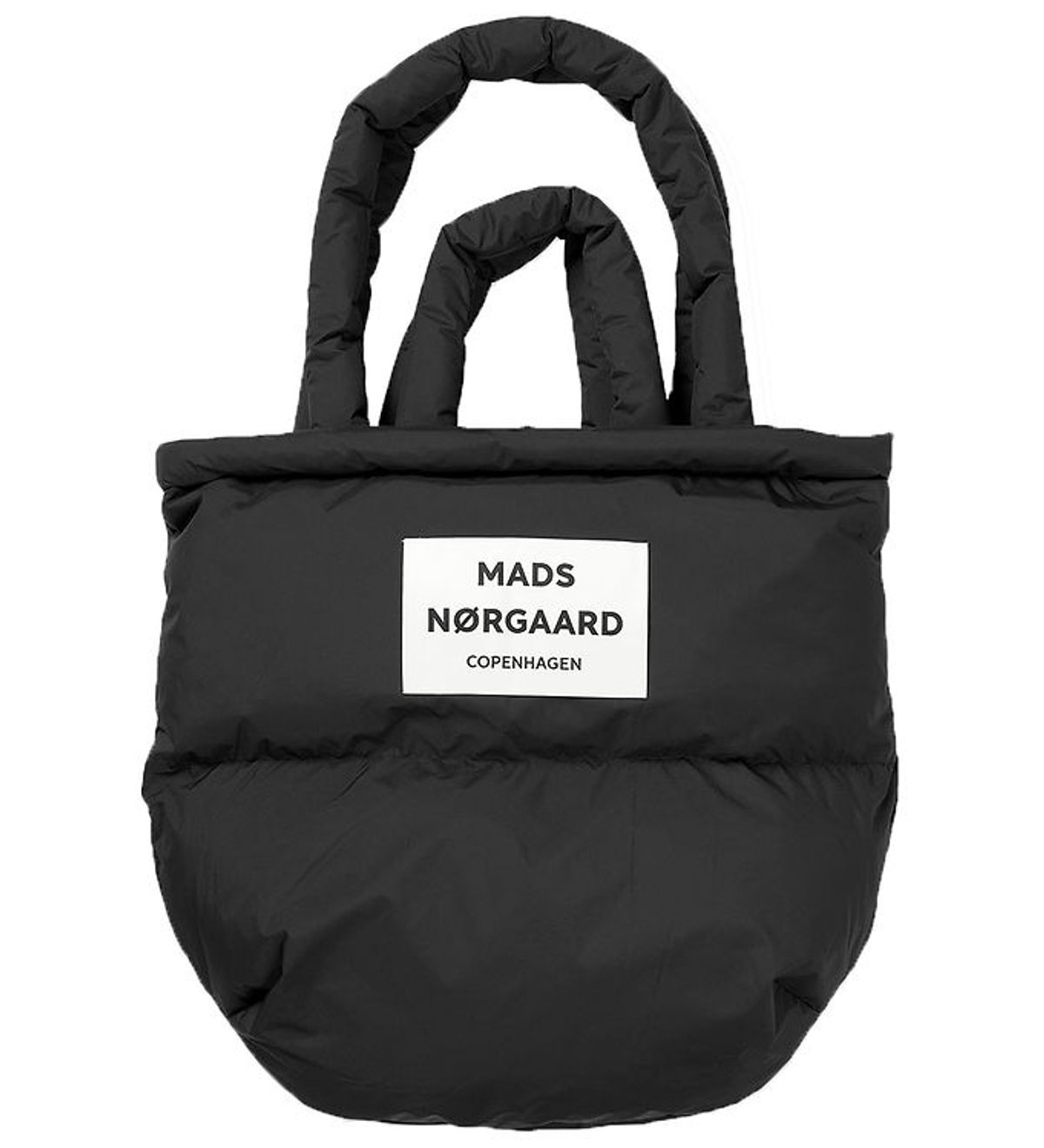 Mads Nørgaard Shopper - Recycle Pillow Bag - Sort